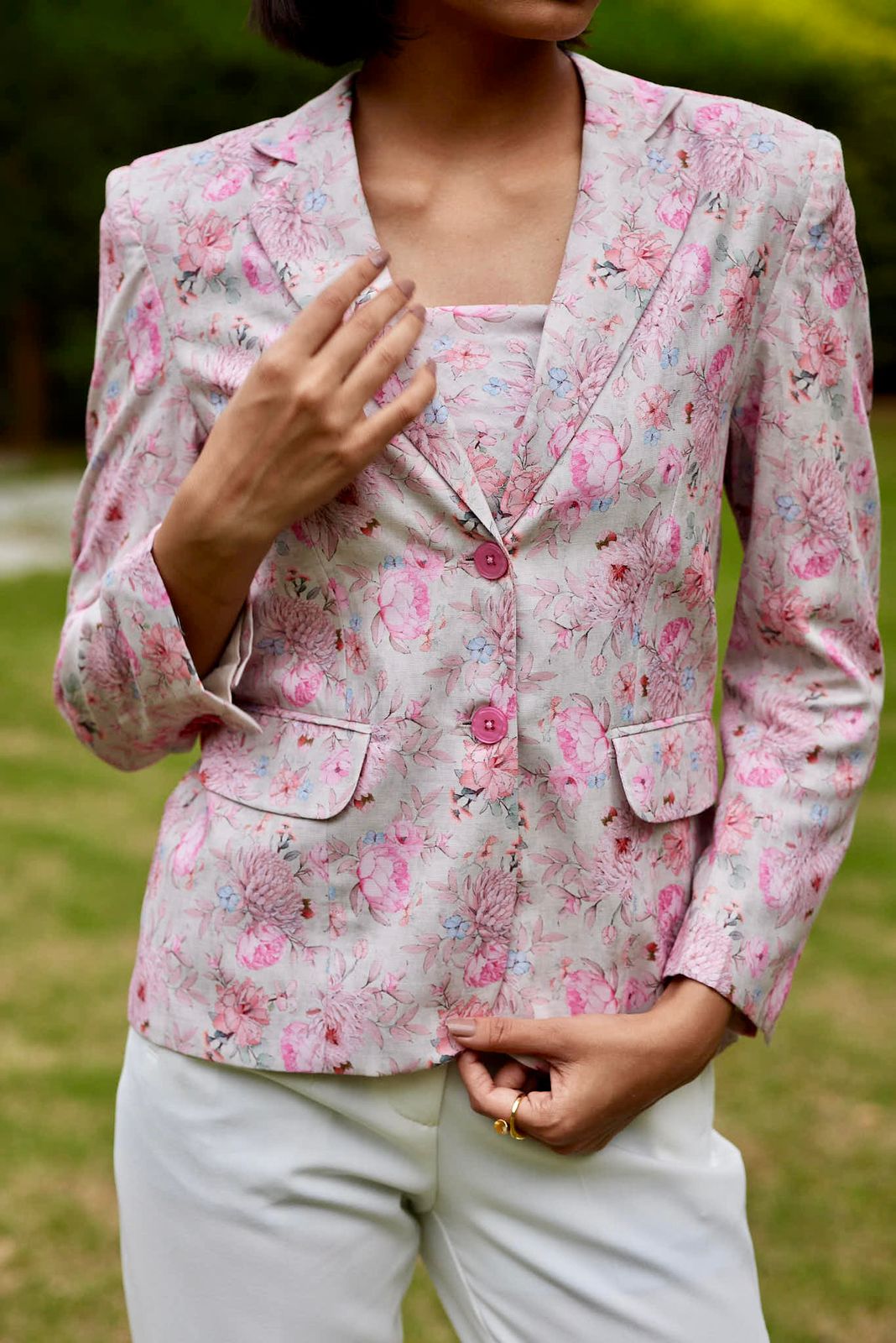 Gardenia Harmony Blazer