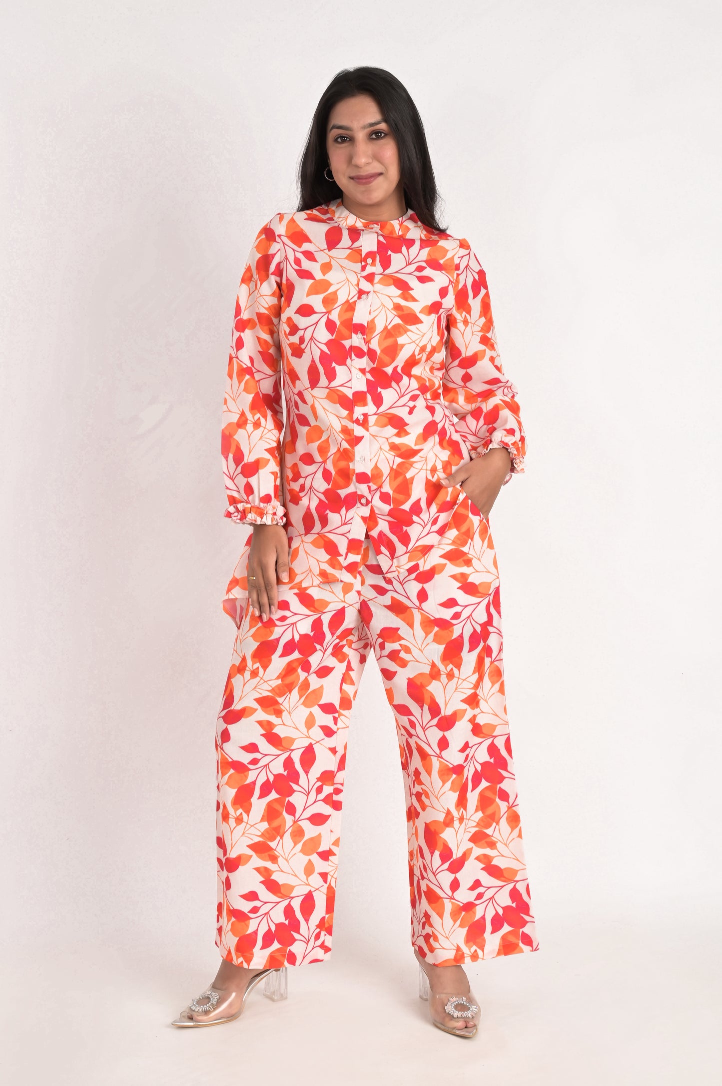 Leafy Print Co-Ord Set