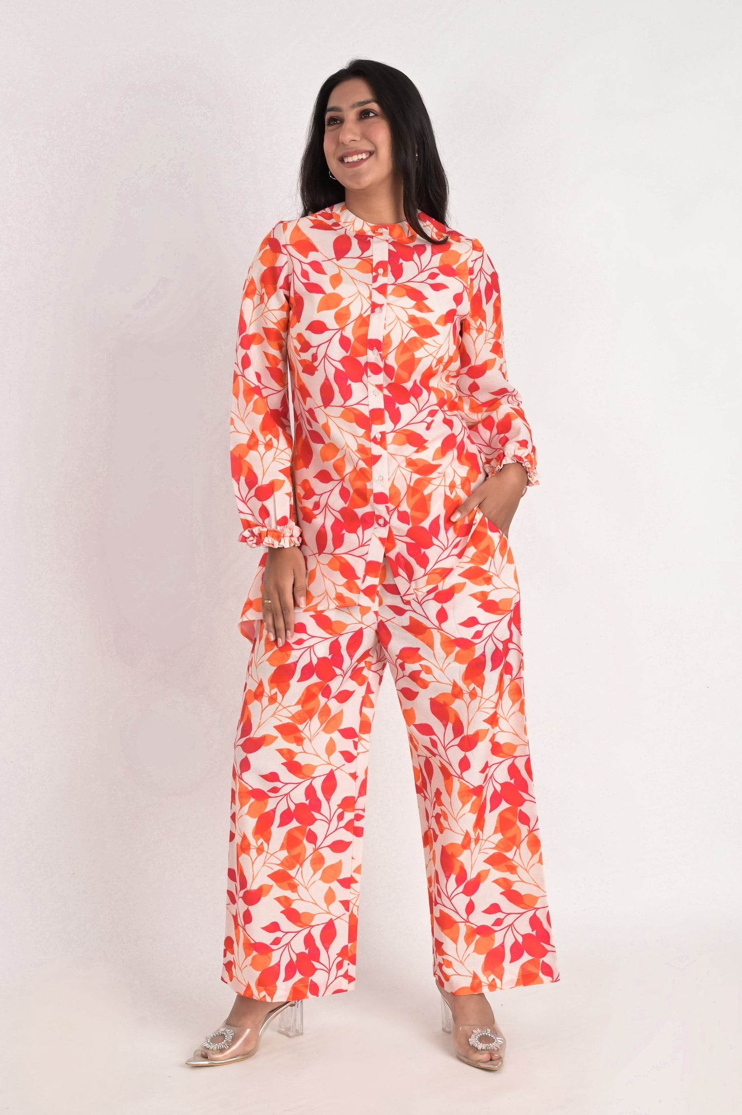 Leafy Print Co-Ord Set