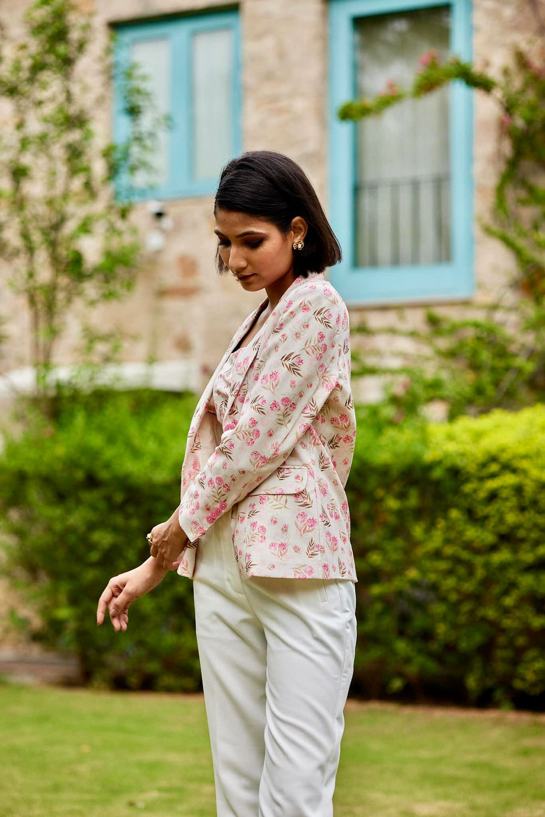 Gardenia Tranquil Blazer