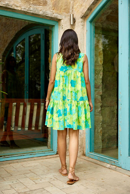 Garden Blossom Mini Dress