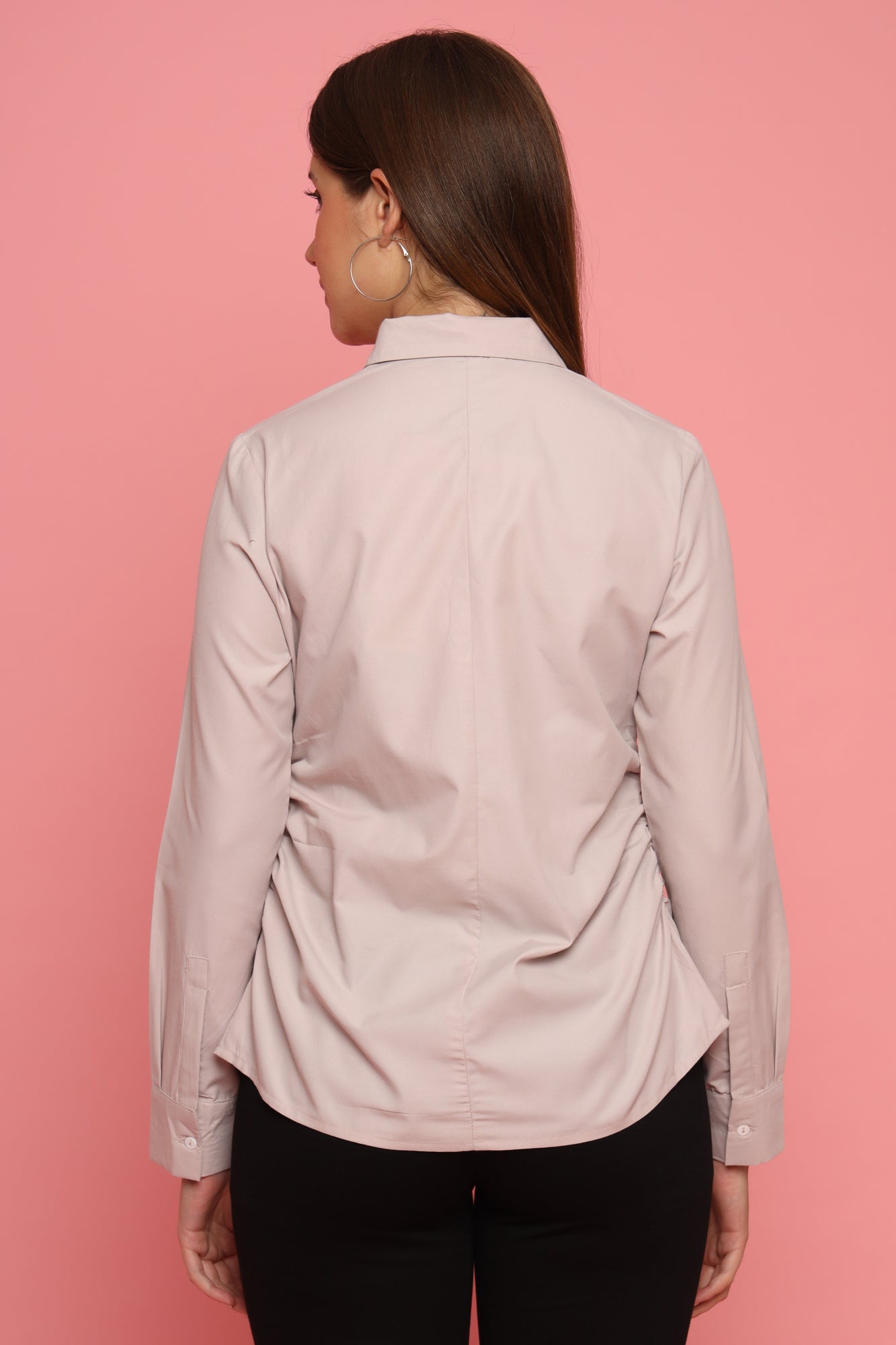 Dull Pink Formal Shirt